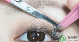 单簇假睫毛怎么贴,单簇假睫毛贴法步骤图